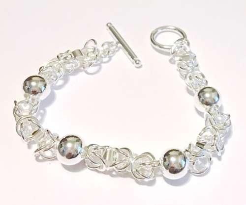 Exquisite Interlink 925 Sterling Silver Imported  with 925 Marking Filled Jewelry